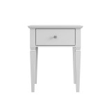 Тумба прикроватная Ольса-С 01 Белый лак картинка 2