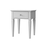Тумба прикроватная Ольса-С 01 Белый лак картинка 3