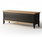 Тумба (сундук) V2 Пенни блэк/антик 24 картинка 1