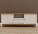 Тумба ТВ 1600 Пенни белый воск/антик 24 картинка 3