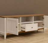 Тумба ТВ 1600 Пенни белый воск/антик 24 картинка 5