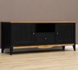 Тумба ТВ 1600 Пенни блэк/антик 24 картинка 3