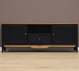 Тумба ТВ 1600 Пенни блэк/антик 24 картинка 4