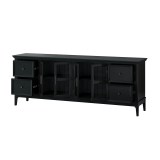 Тумба ТВ Квадро-С 44 Блэк картинка 4