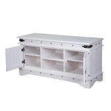 Тумба ТВ Викинг 140 БЕЛЫЙ ВОСК картинка 3 Тумба ТВ Викинг 140 БЕЛЫЙ ВОСК картинка 3