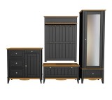 Вешалка навесная 100х135  Пенни блэк/антик 24 картинка 8