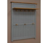 Вешалка навесная 100х135  Пенни серый 7046/антик 24 картинка 1