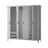 Ящик встраиваемый Ольса 01 к шкафам Квадро-С белый лак картинка 5 Ящик встраиваемый Ольса 01 к шкафам Квадро-С белый лак картинка 5