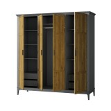 Ящик встраиваемый Ольса 01 к шкафам Квадро-С серый №7042  картинка 5