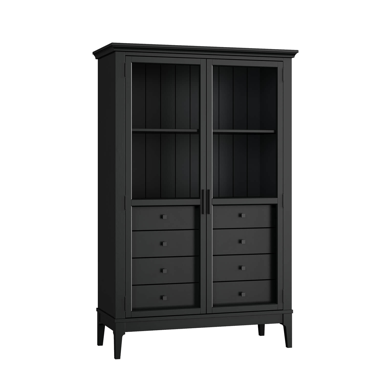 Шкаф для посуды Квадро-С 20/04 Блэк картинка 1 Шкаф для посуды Квадро-С 20/04 Блэк картинка 1