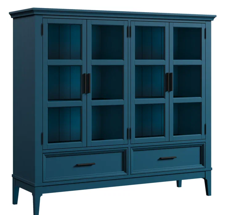 Шкаф для посуды Квадро-С 42 Марин купить в Москве Шкаф для посуды Квадро-С 42 Марин картинка 1